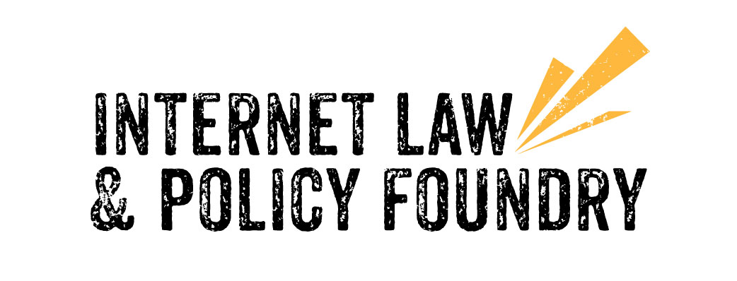 Internet Law and Policy Foundry Logo