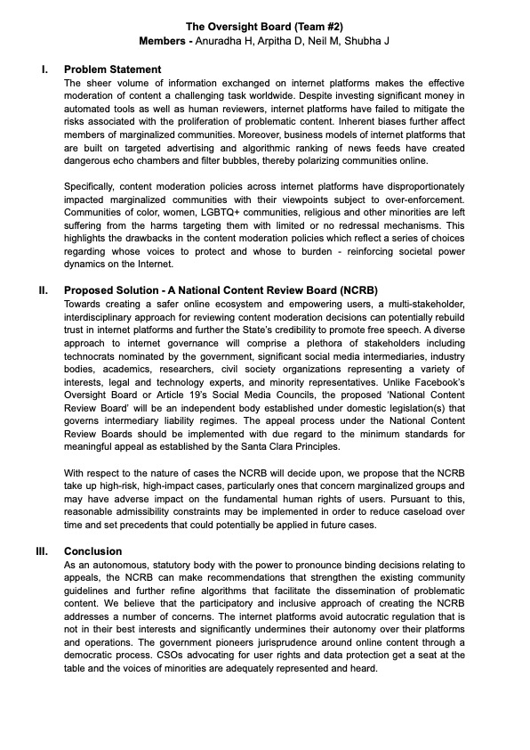 Team 2_One pager_vF_ILPF 2021 Team 2_One pager_vF_ILPF 2021